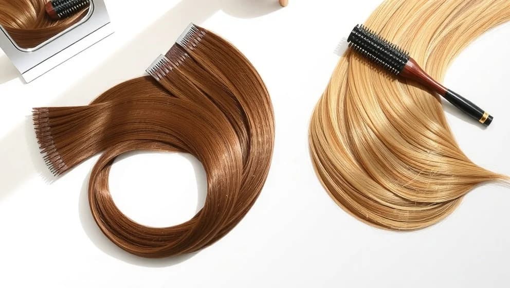 Clip on löshår för längre hår snabbt