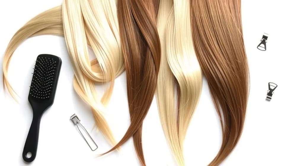 Hårträns äkta hår för naturligt vackert resultat